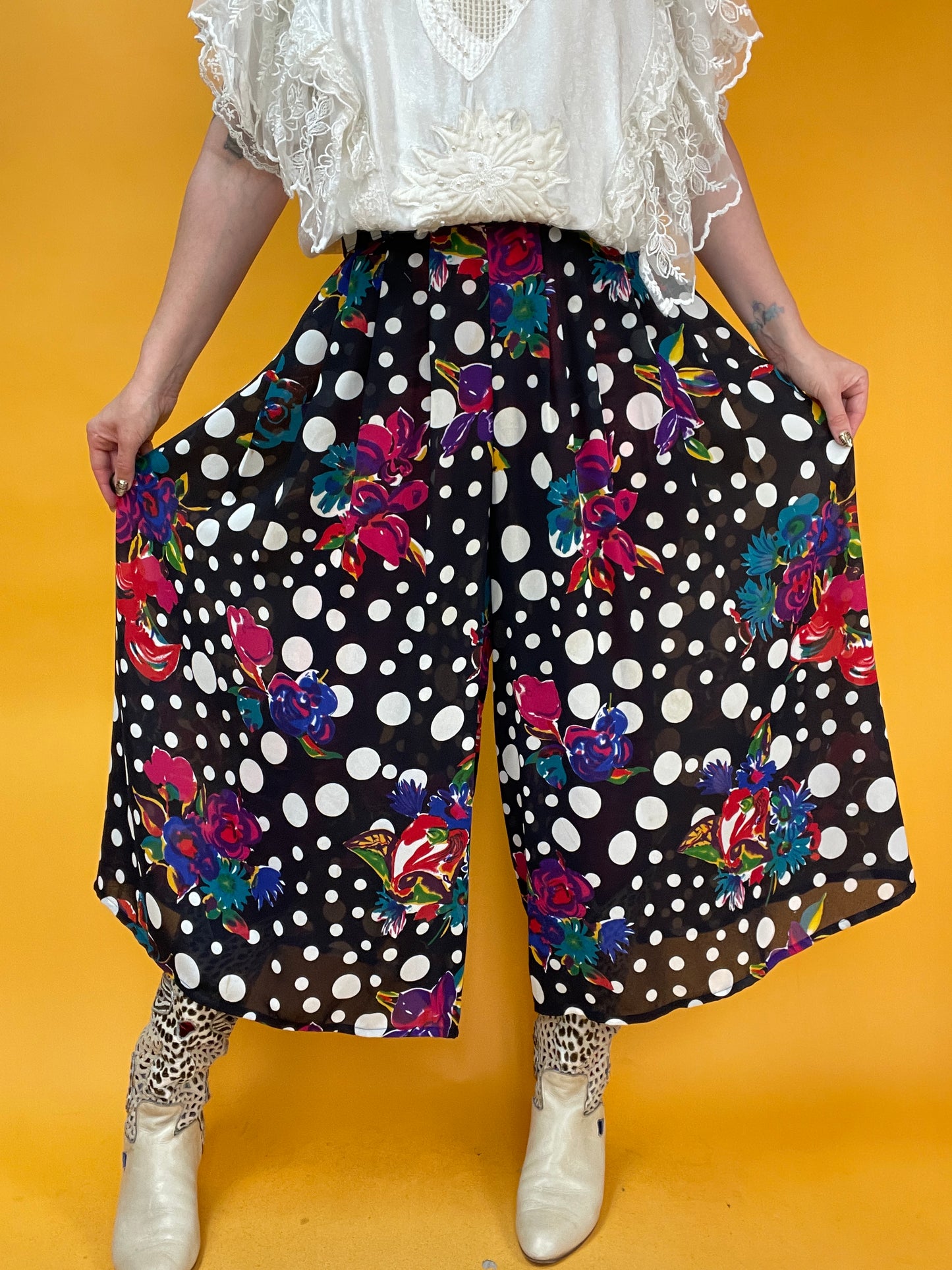 Ultracoole Culotte mit Gute-Laune-Pünktchenprint