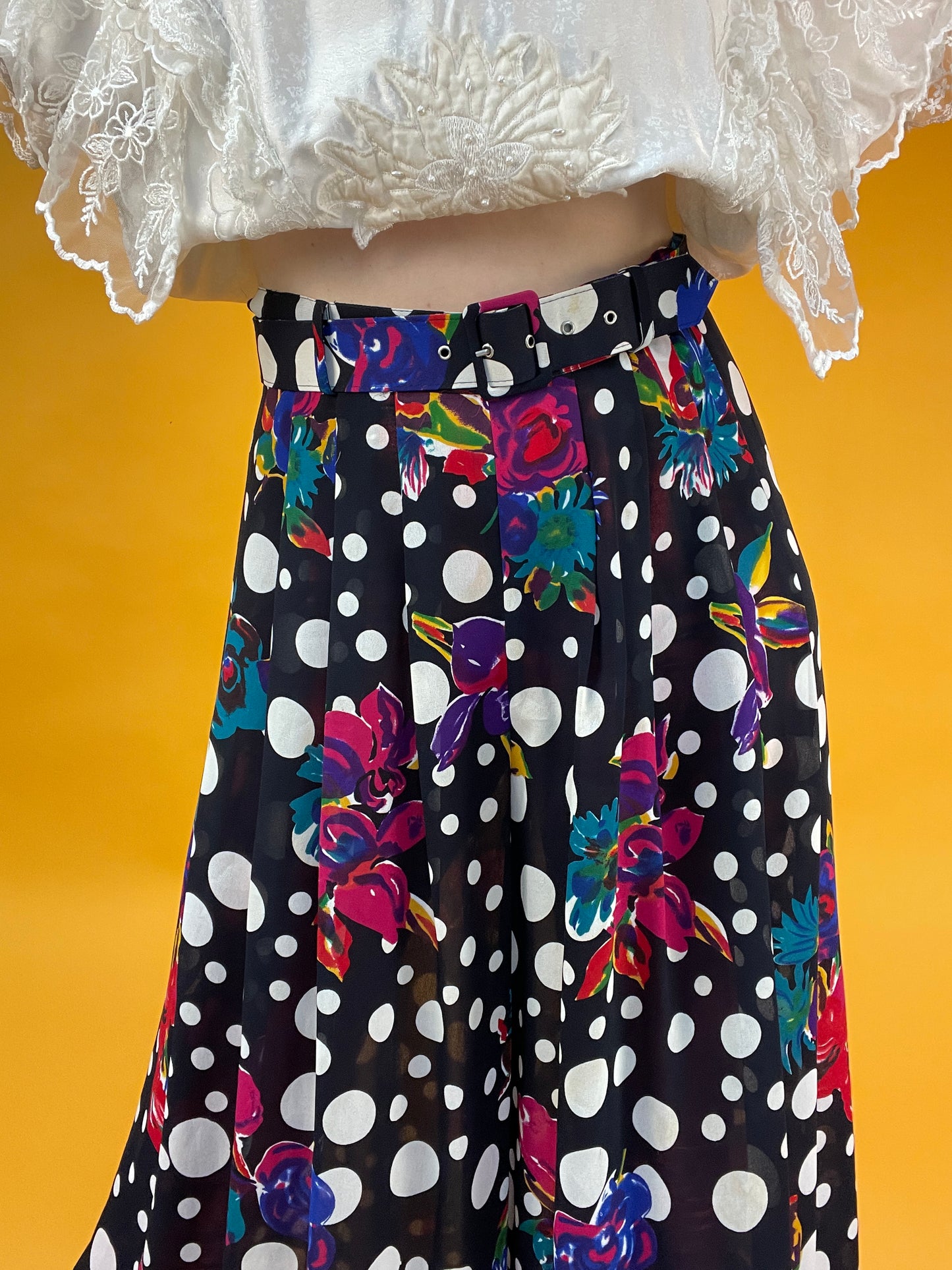 Ultracoole Culotte mit Gute-Laune-Pünktchenprint