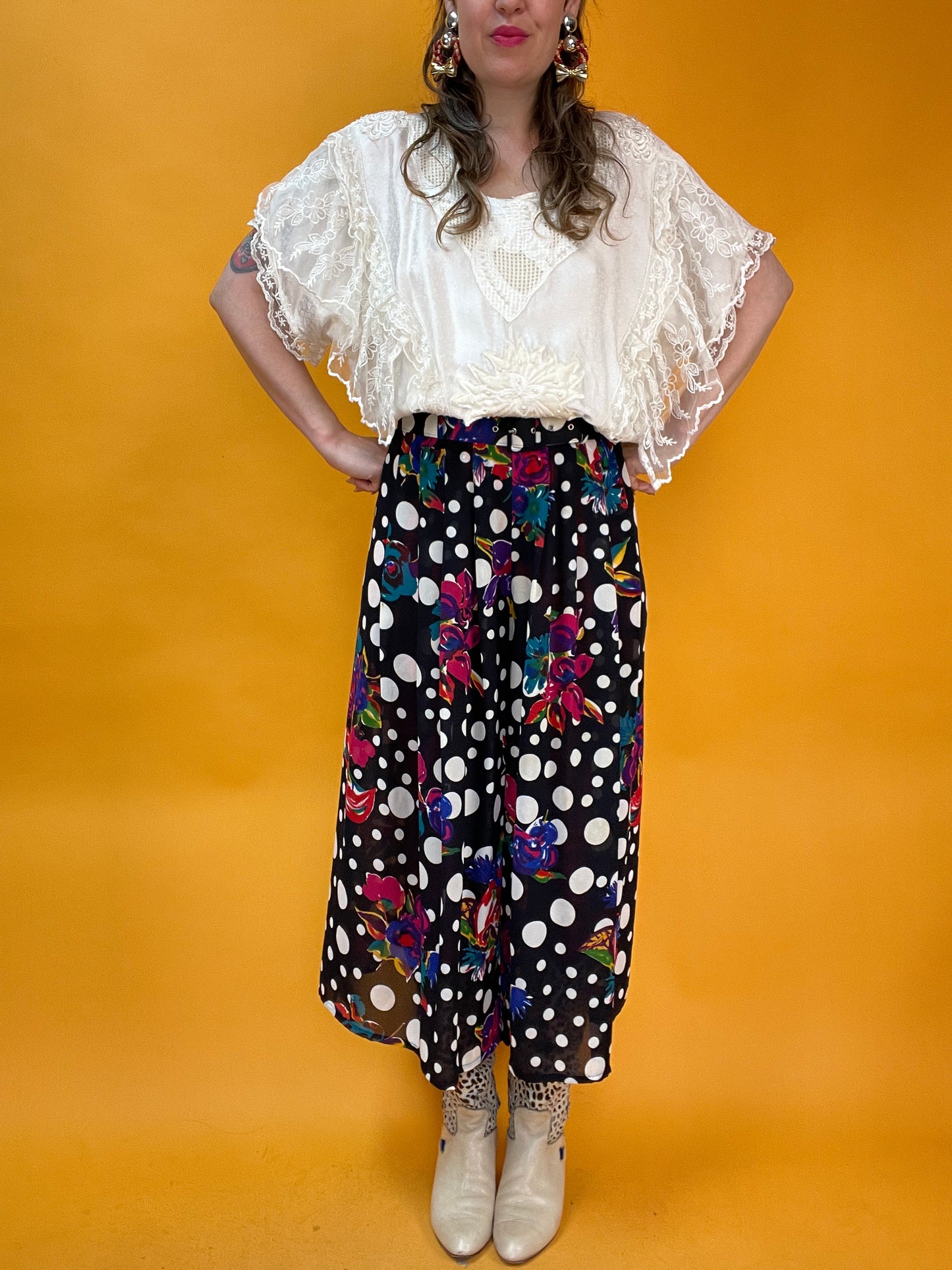 Ultracoole Culotte mit Gute-Laune-Pünktchenprint