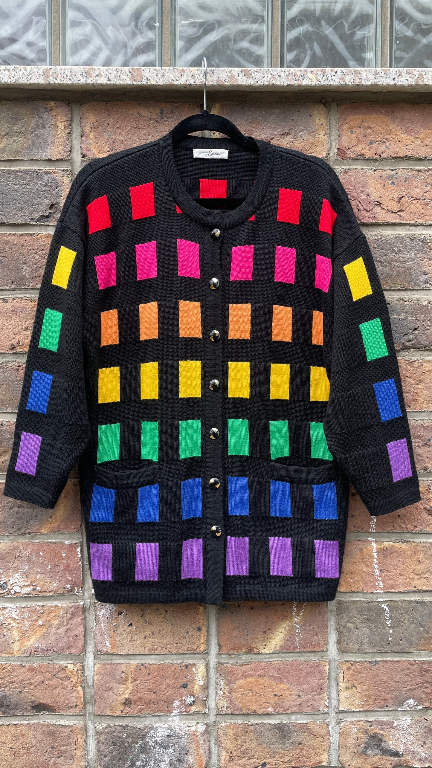 Regenbogen Cardigan