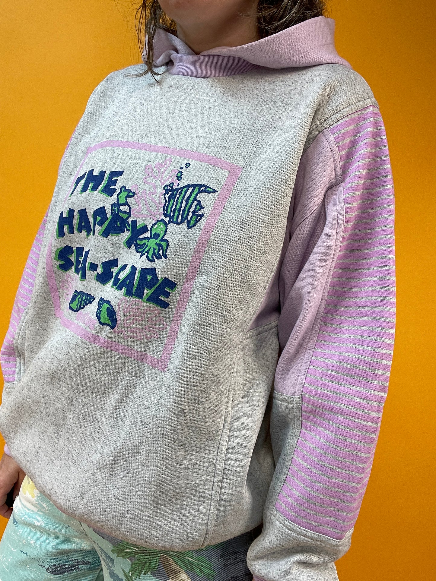 Lässiger 80s/90s Hoodie mit coolem Aufdruck