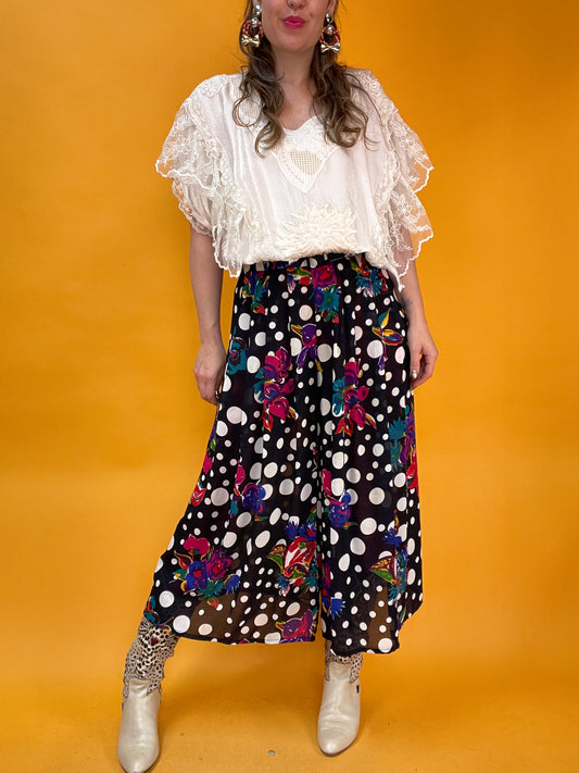 Ultracoole Culotte mit Gute-Laune-Pünktchenprint