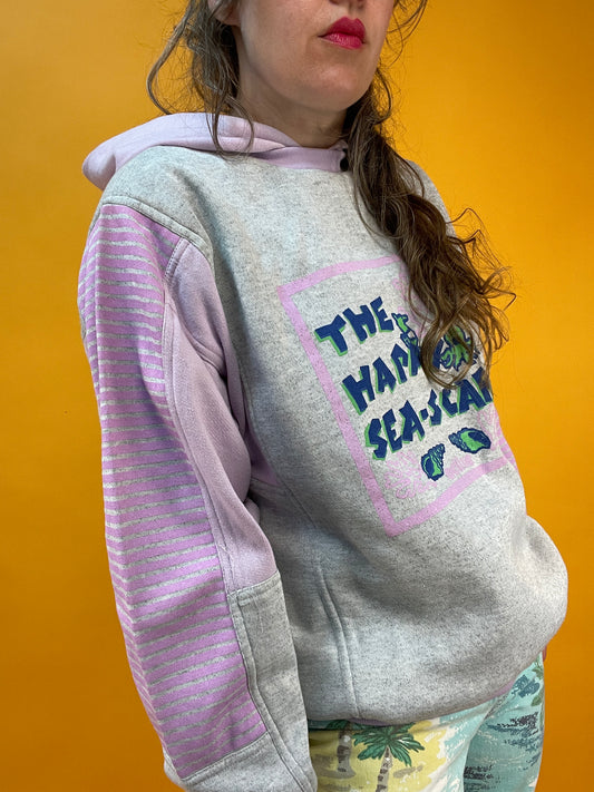Lässiger 80s/90s Hoodie mit coolem Aufdruck