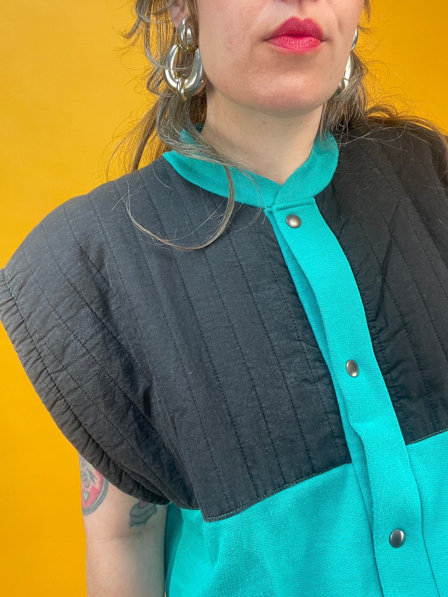 Lässige 80s/90s Sweaterweste