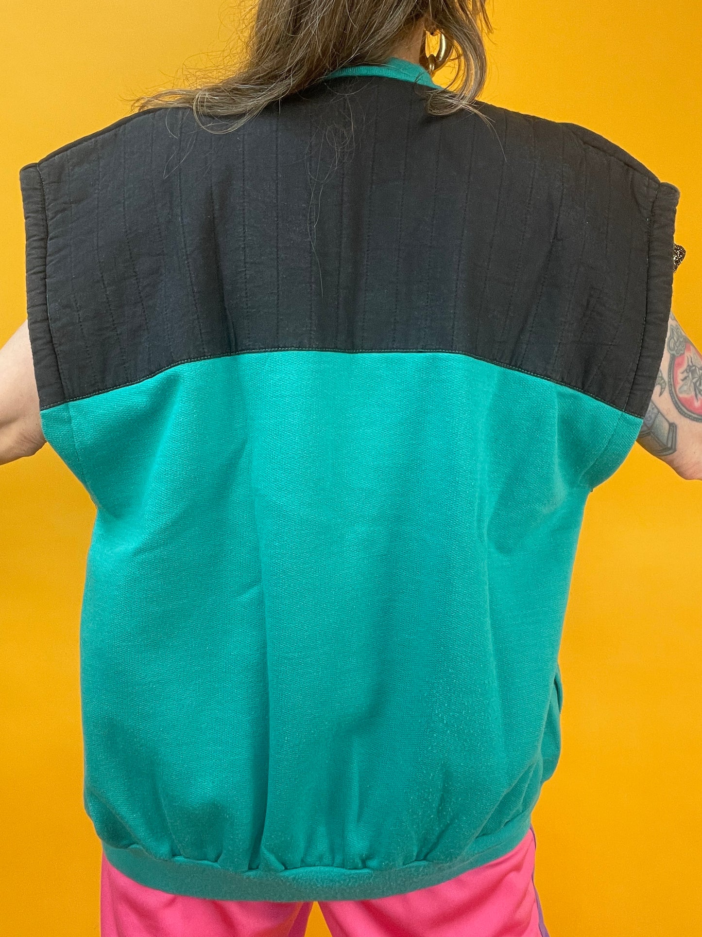 Lässige 80s/90s Sweaterweste